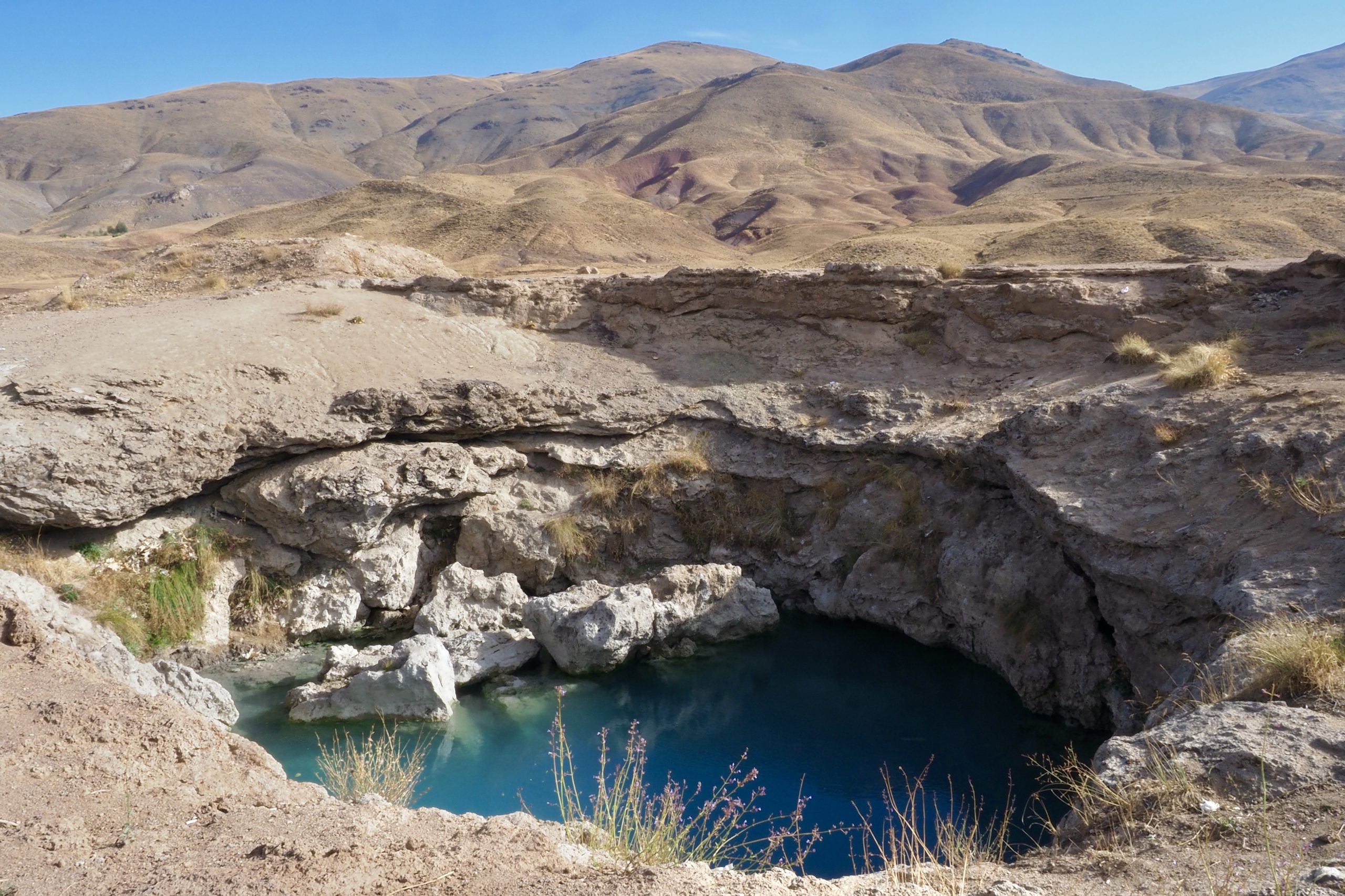 Heisse Quelle & Zagros Gebirge