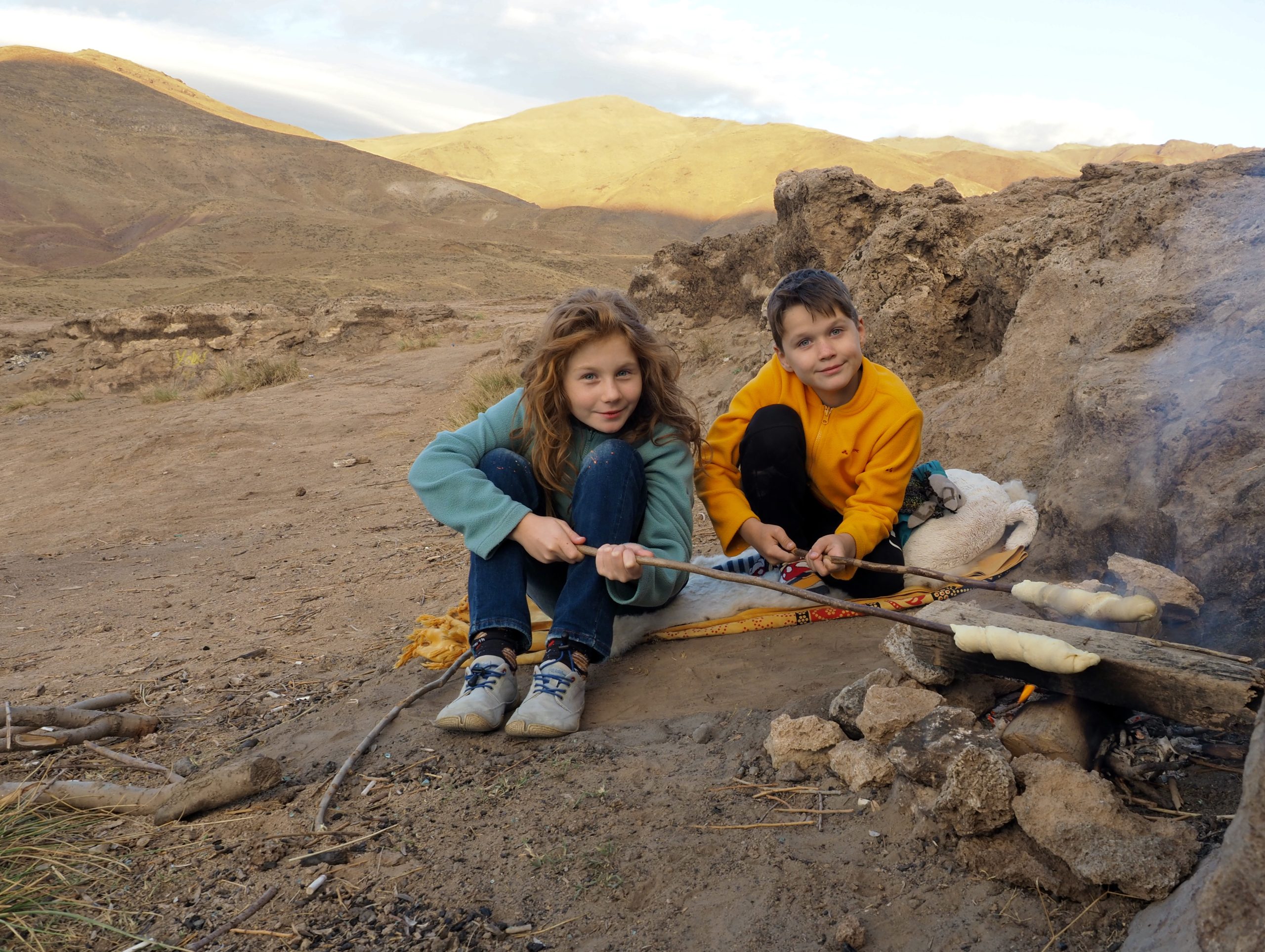 Heisse Quelle & Zagros Gebirge